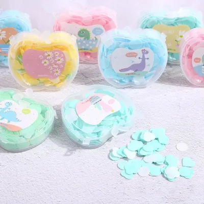 Apple Shape Soft Paper Soap with box (1 pc)